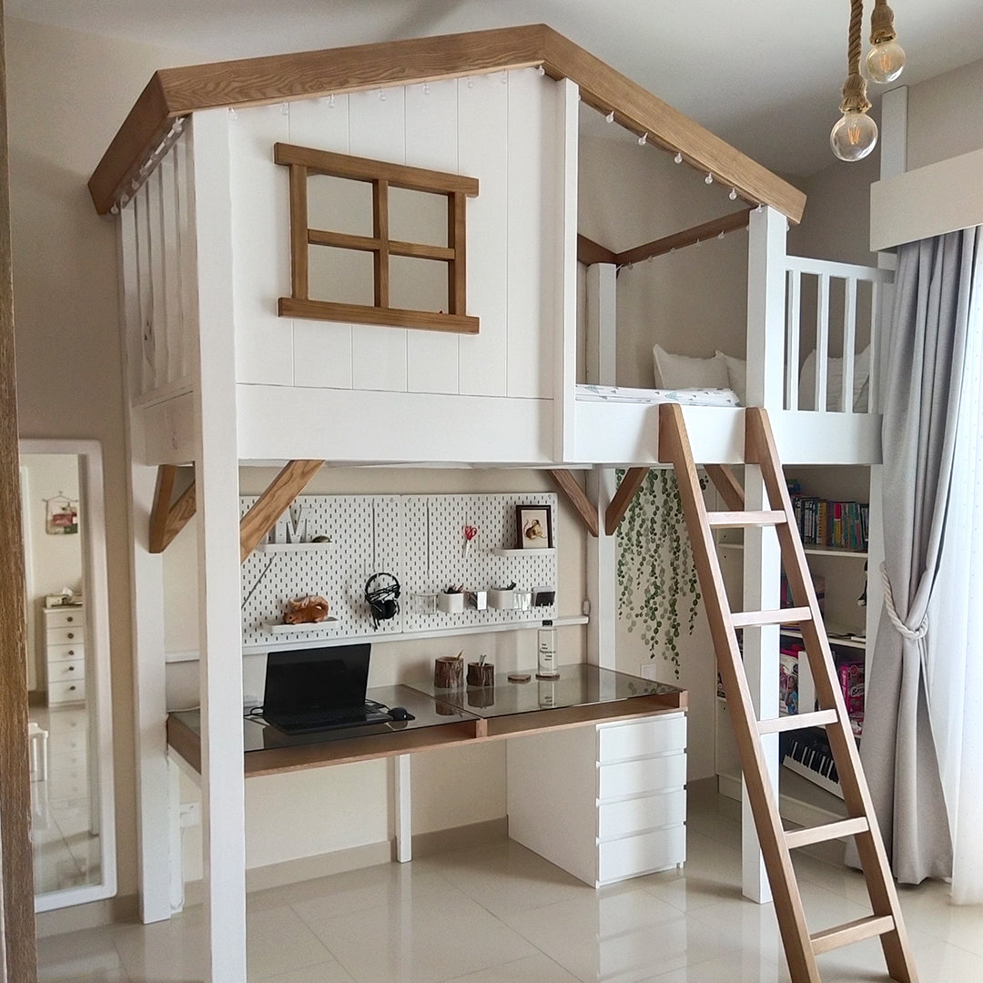 Woodland House Bed & reading nook