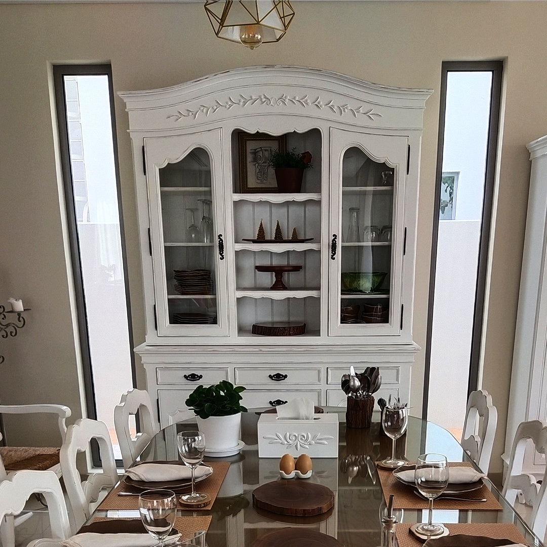 Romantic Sideboard & Cabinet Set