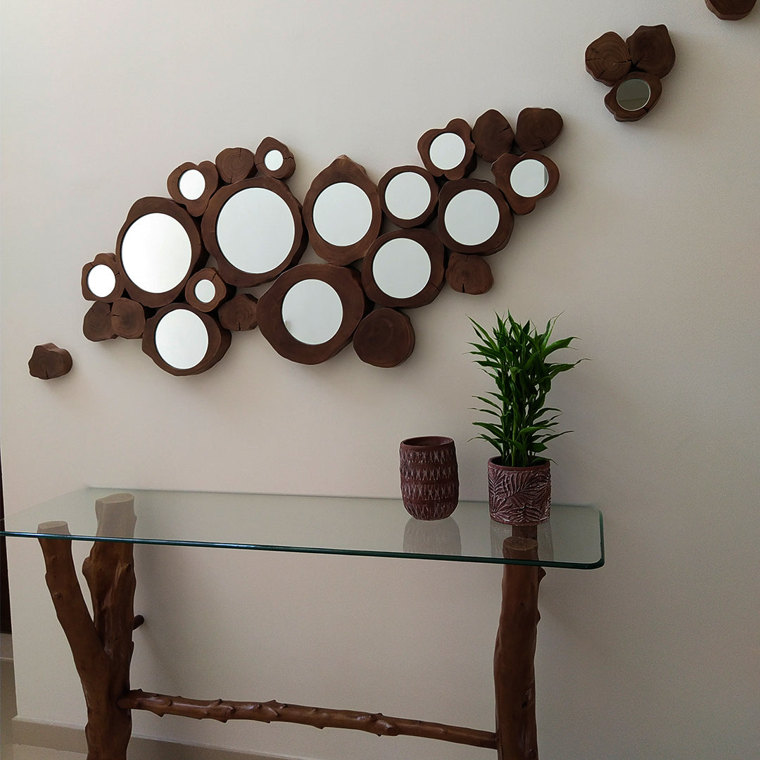 Console Table & Mirror Set
