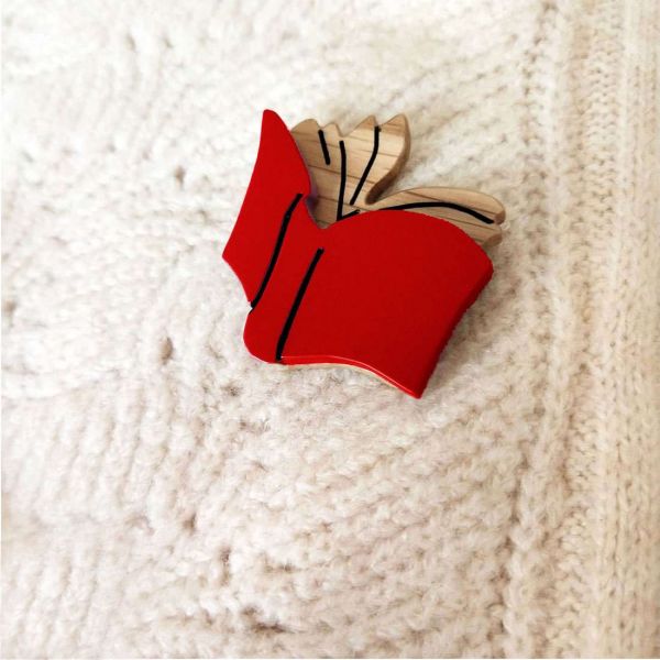 BOOK (BROOCH - MAGNET)
