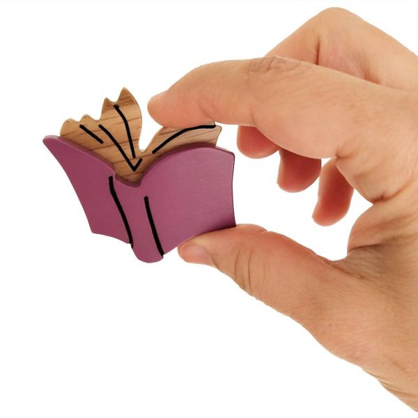 BOOK (BROOCH - MAGNET)