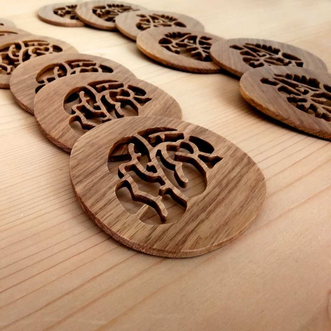 BRAIN AND HEART COASTERS