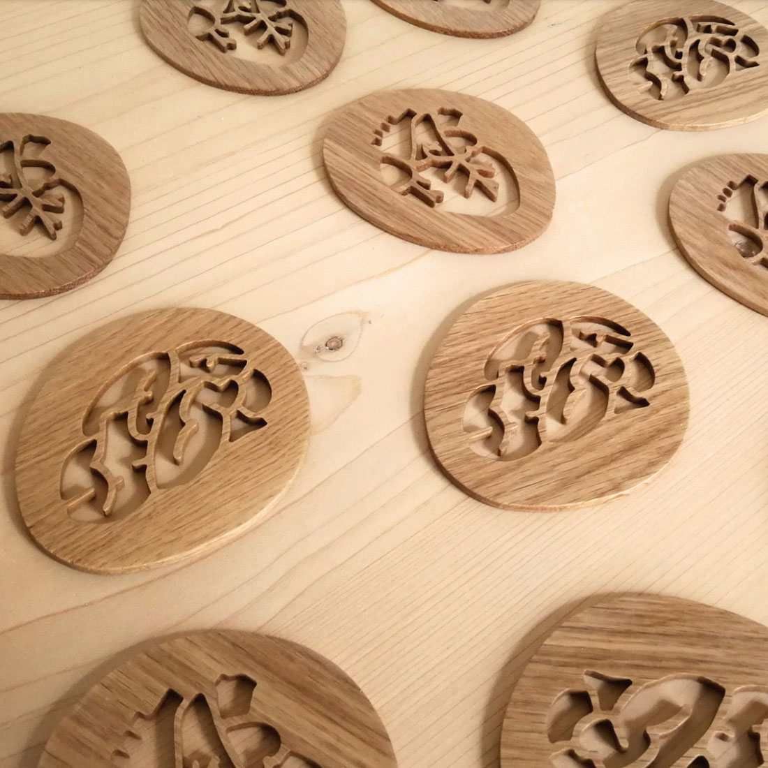 BRAIN AND HEART COASTERS