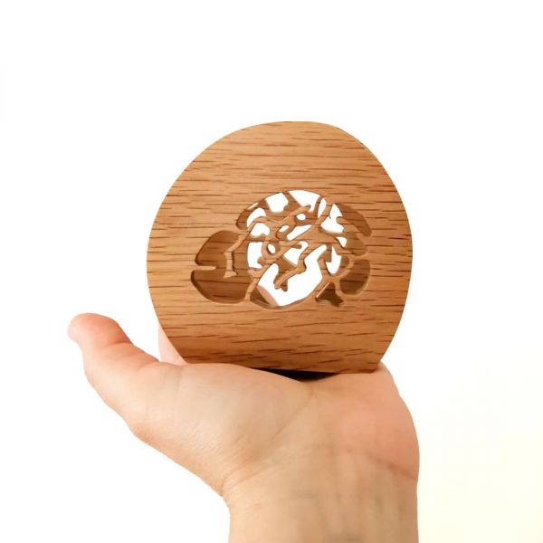 BRAIN AND HEART NAPKIN HOLDER
