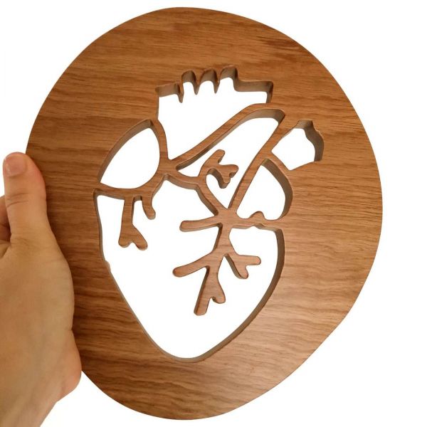 BRAIN AND HEART TRIVETS