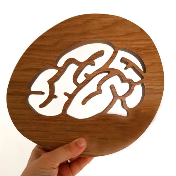 BRAIN AND HEART TRIVETS