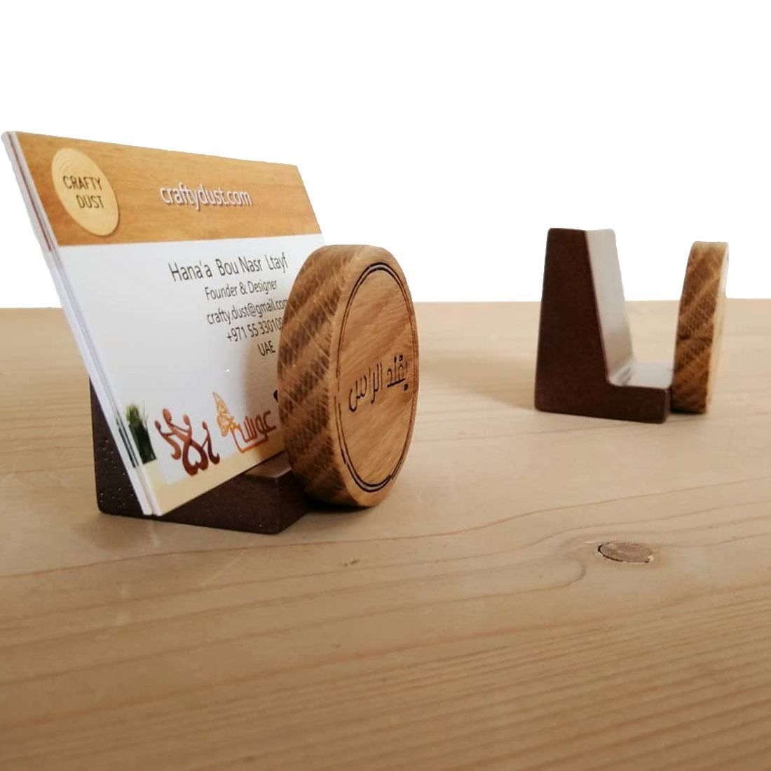 BUSINESS CARD LOGO STAND