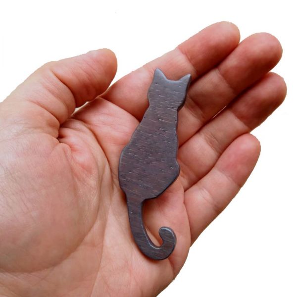 CAT (BROOCH - MAGNET)