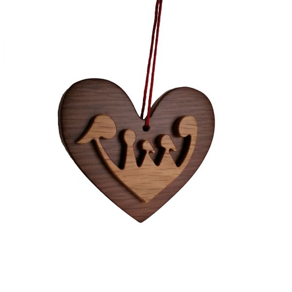 FAMILY HEART ORNAMENT