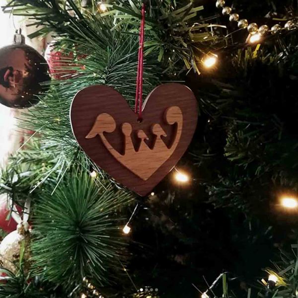 FAMILY HEART ORNAMENT