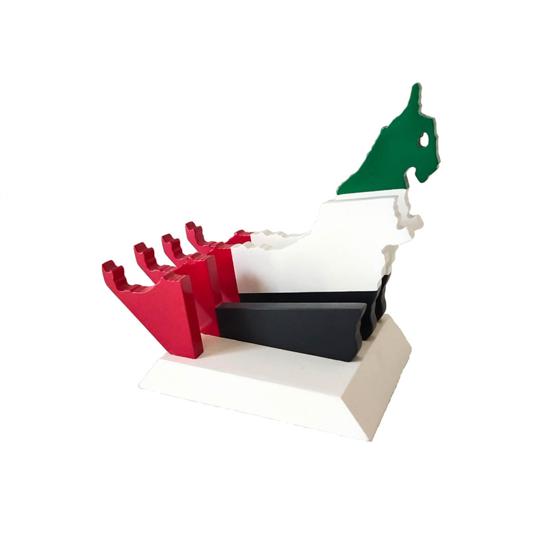 UAE FLAG-MAP STAND