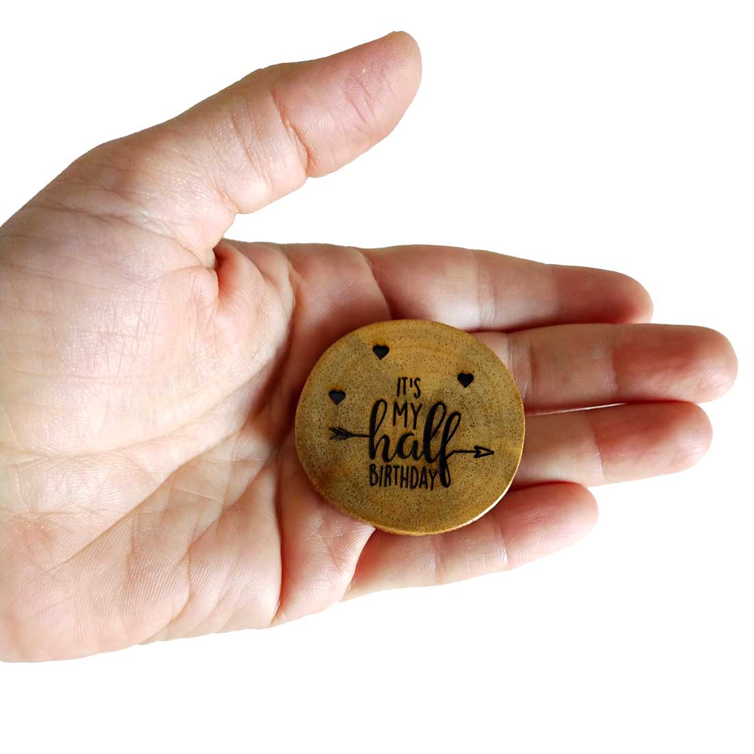 HALF BIRTHDAY BROOCH