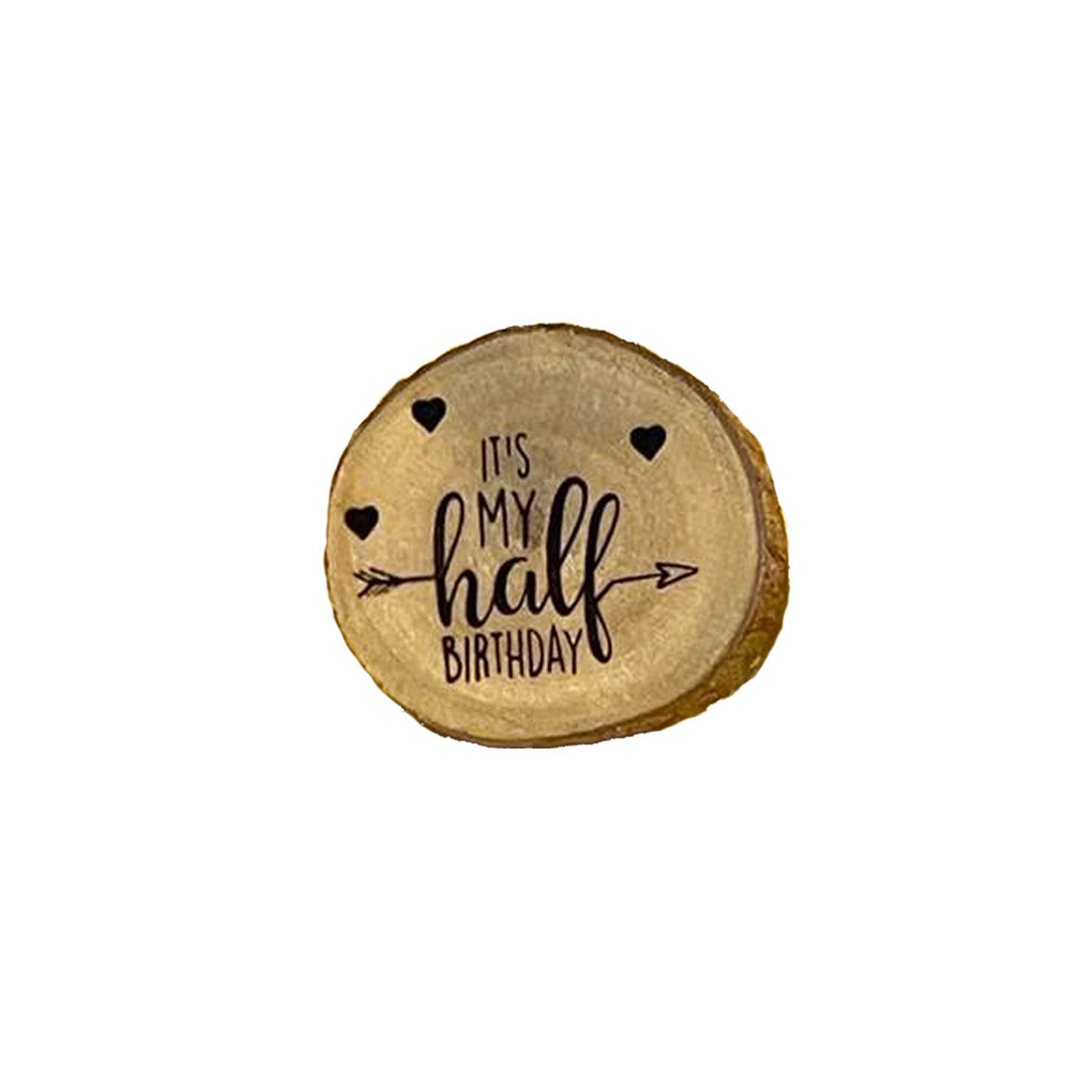 HALF BIRTHDAY BROOCH