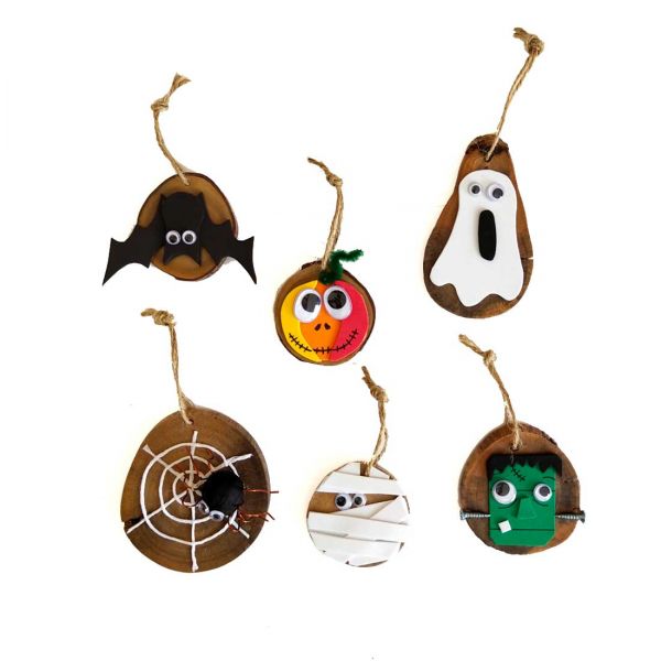 DIY HALLOWEEN ORNAMENTS