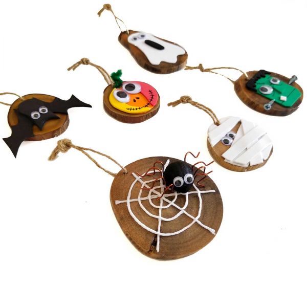 DIY HALLOWEEN ORNAMENTS