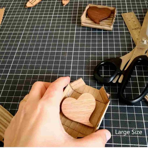 HEART (BROOCH - MAGNET)