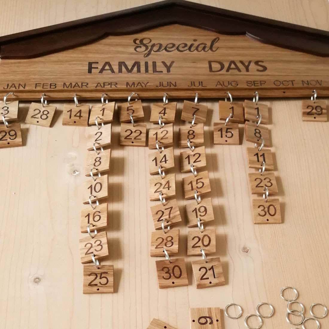 Shop Home Calendar Wooden Home Calender at an affordable price in