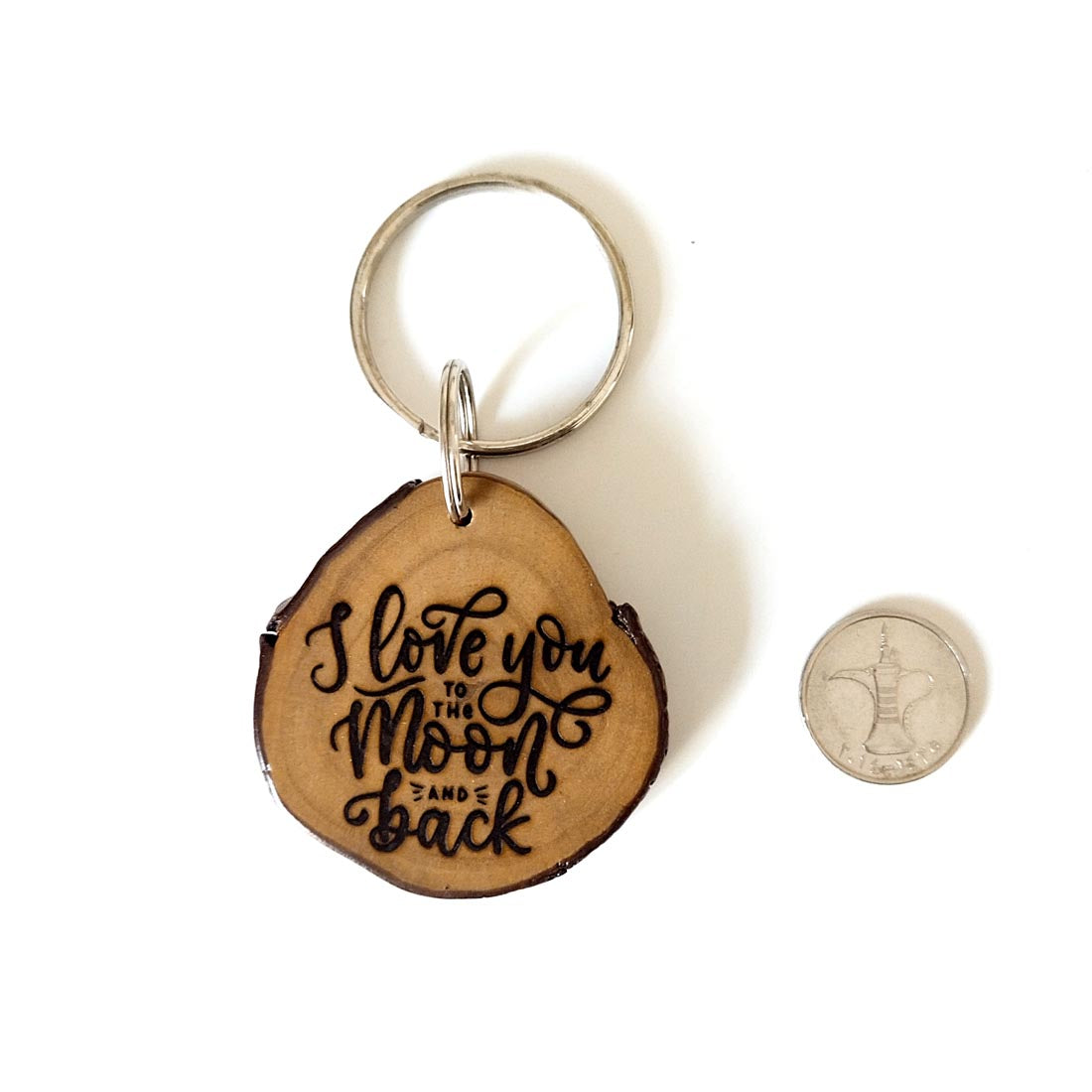 I LOVE YOU TO THE MOON AND BACK - KEYCHAIN