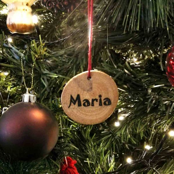 ONLY A NAME ORNAMENT