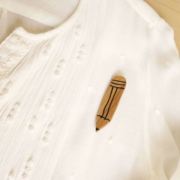 PENCIL (BROOCH - KEY CHAIN - MAGNET)