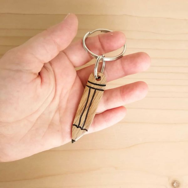 PENCIL (BROOCH - KEY CHAIN - MAGNET)