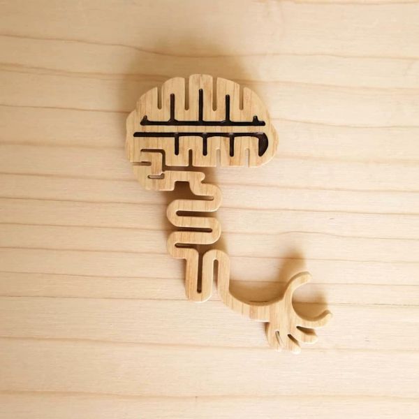 PSYCHOMOTOR (BROOCH - MAGNET)