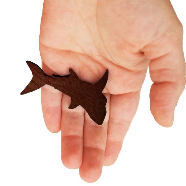 SHARK (BROOCH - KEY CHAIN - MAGNET)