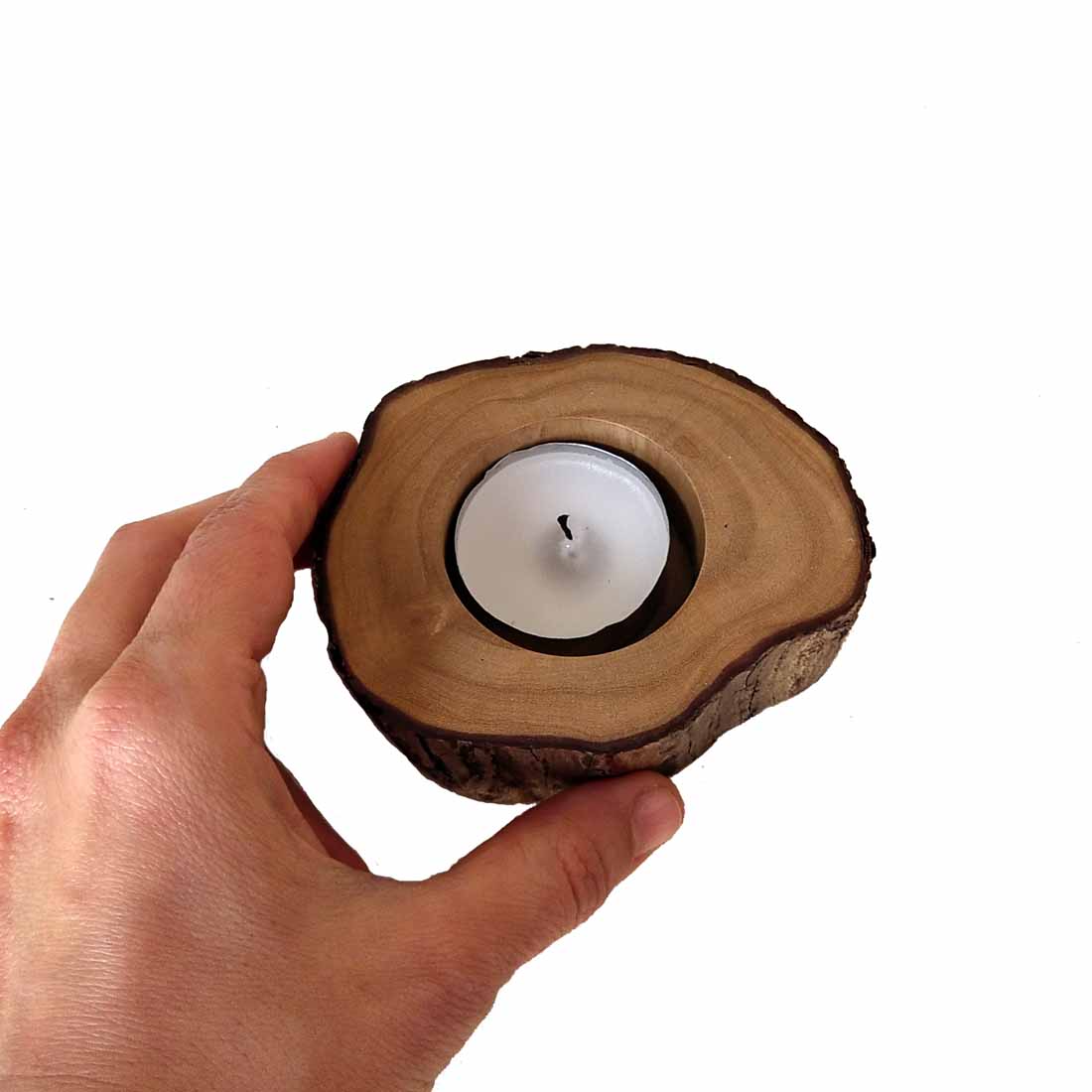 STUMP TEALIGHT HOLDER
