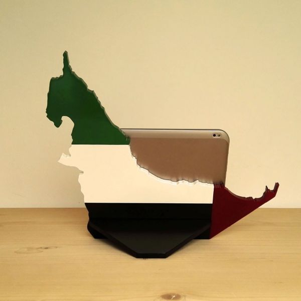 UAE MAP TABLET STAND