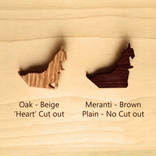 UAE MAP (BROOCH - KEY CHAIN - MAGNET)