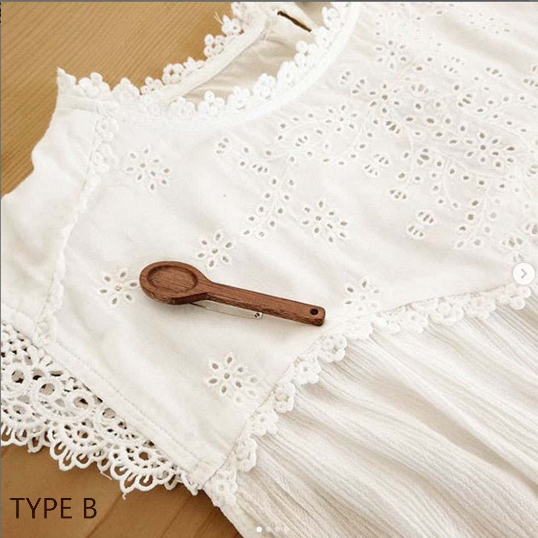 WOODEN SPOON (BROOCH - MAGNET)