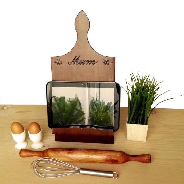 CUTTING BOARD TABLET STAND