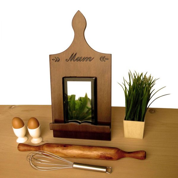 CUTTING BOARD TABLET STAND