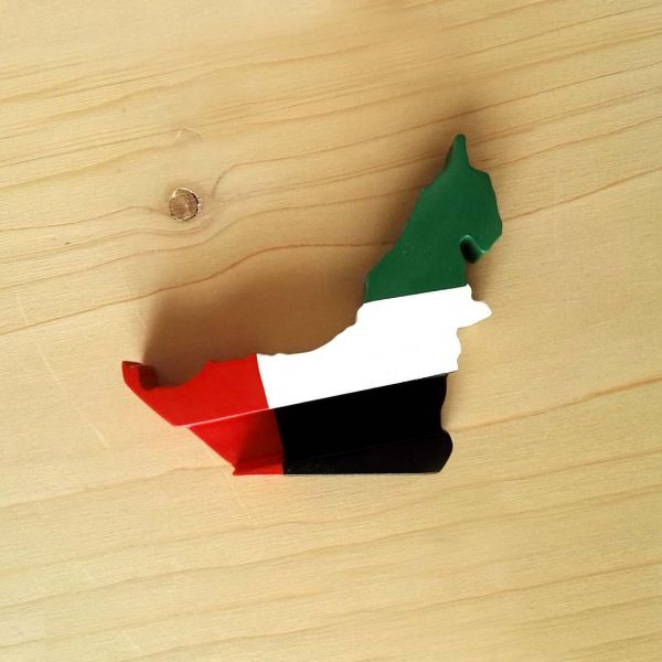 UAE FLAT MAP STAND